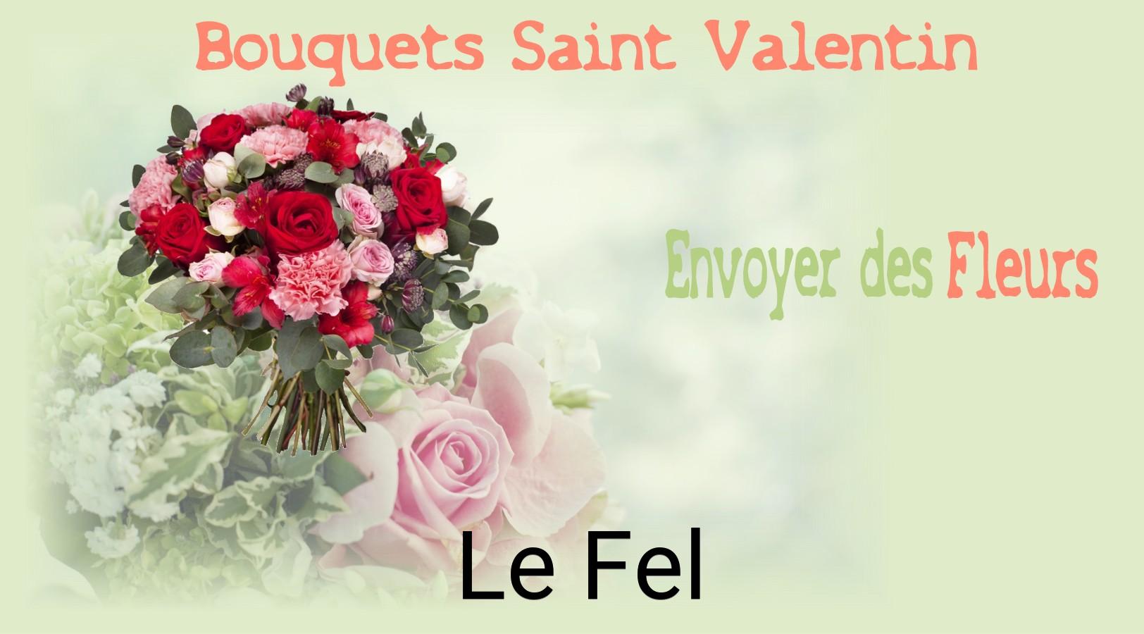 Roses de Saint-Valentin livrées à Le Fel